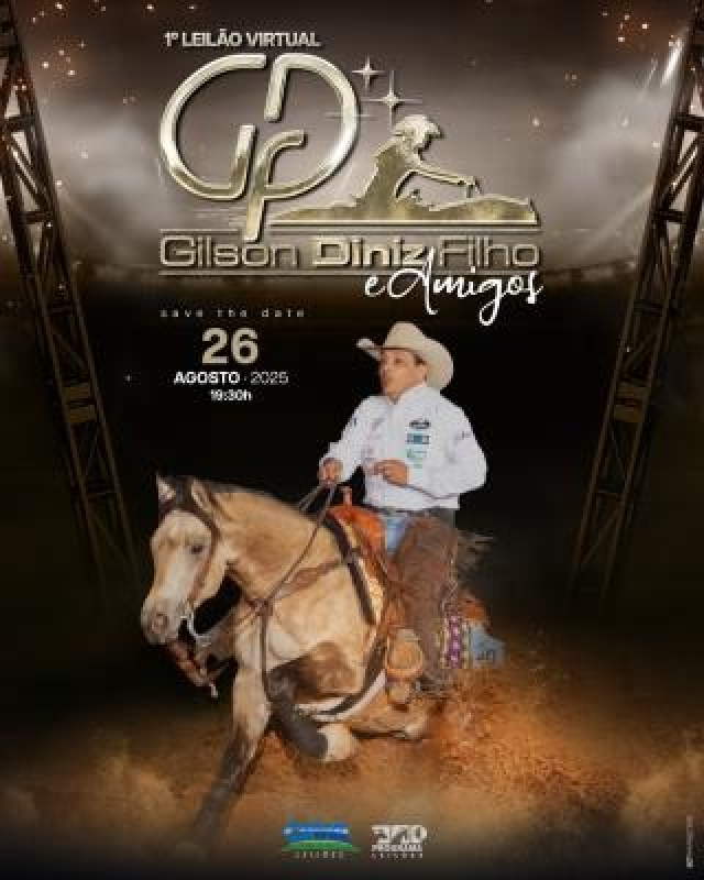 1º Leilão Virtual Gilson Diniz Filho e Amigos