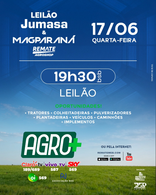 Remate Jumasa & Mag Paraná - 1ª Etapa
