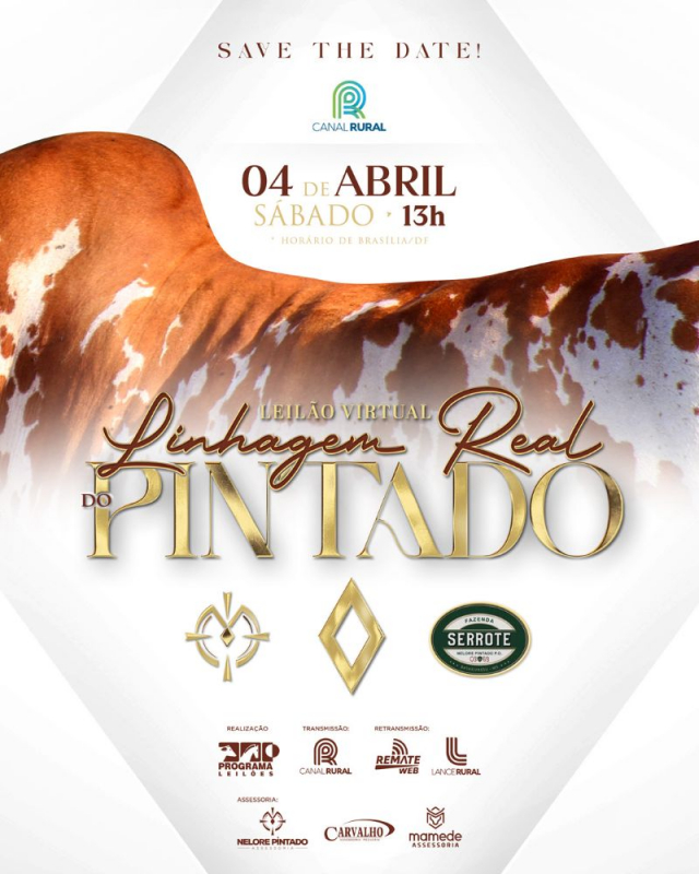 Leilão Virtual Linhagem Real do Pintado