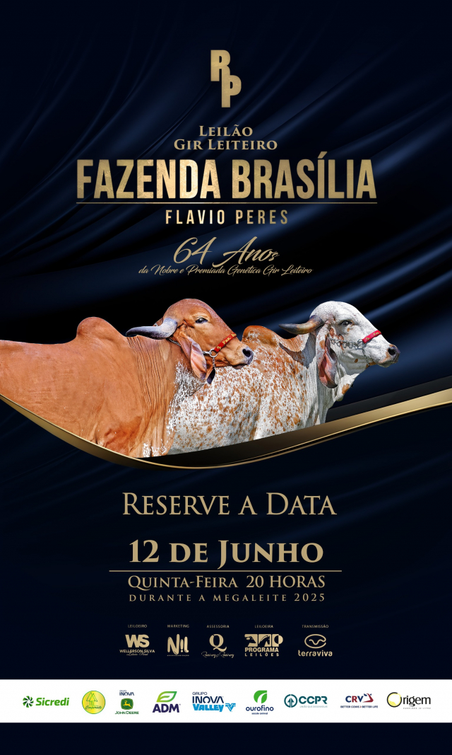 Leilão Gir Leiteiro Fazenda Brasília