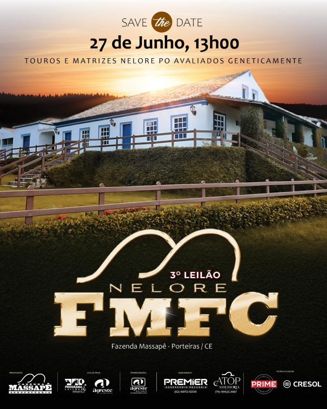 3° Leilão Nelore FMFC