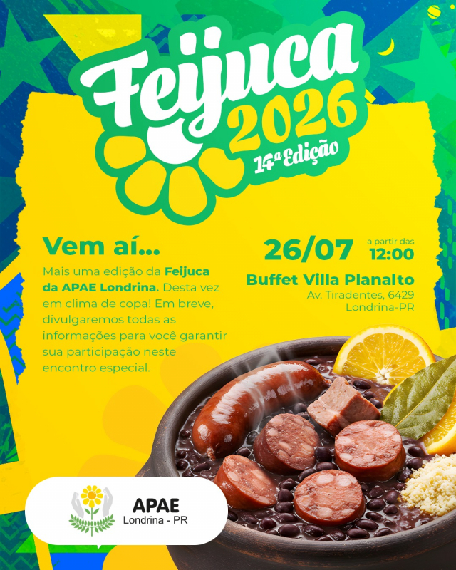 Feijuca 2026 14º Edição - APAE