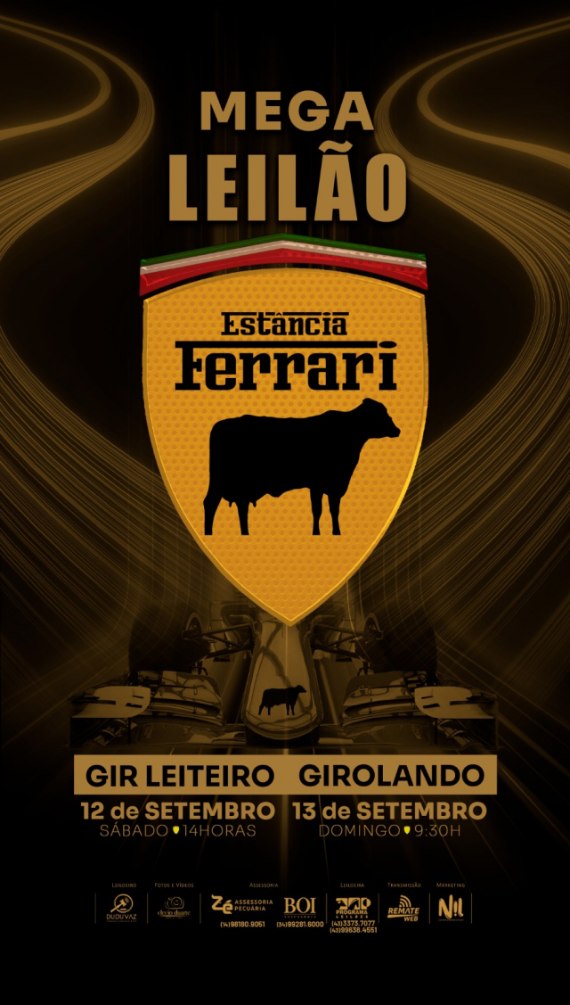 Mega Leilão Estância Ferrari - Girolando