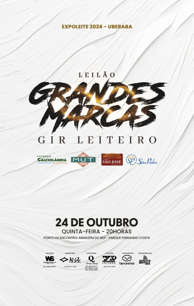 Leilão Grandes Marcas - Gir Leiteiro