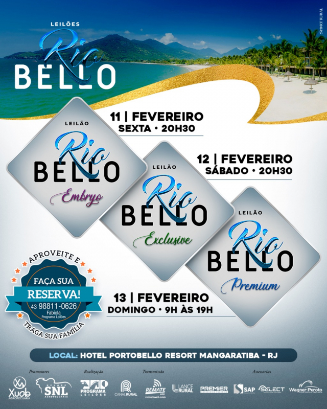 Leilão Rio Bello Premium