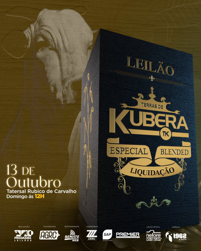 Leilão Terras de Kubera - Especial Blended Liquidação