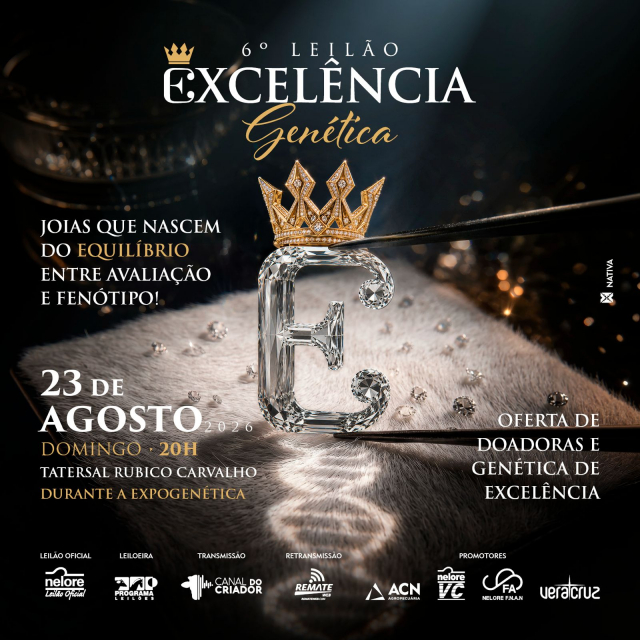 6º Leilão Excelência Genética