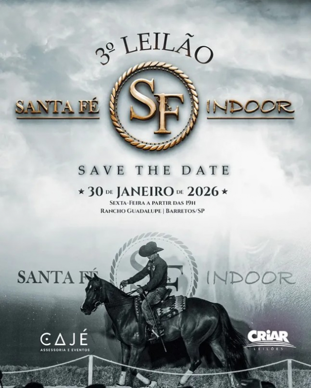 3° Leilão Santa Fé Indoor