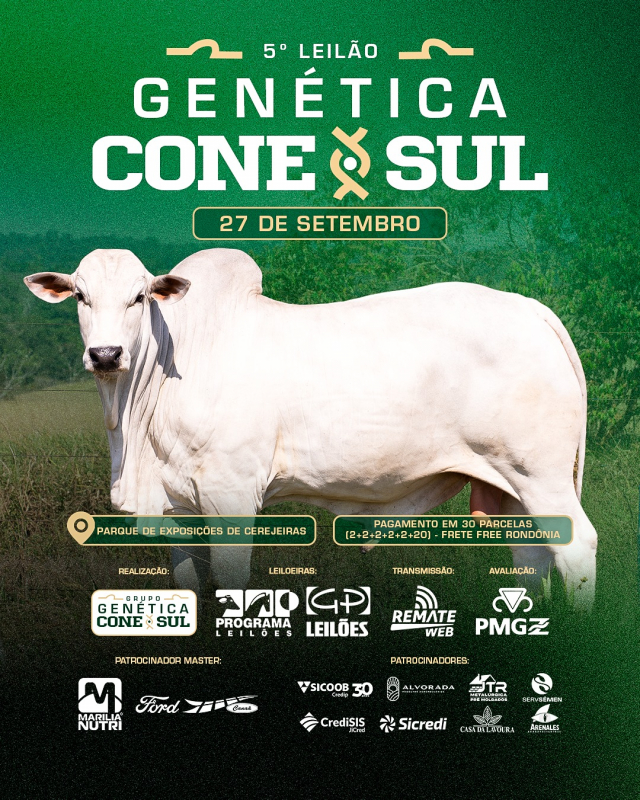 5º Leilão Genética Cone Sul