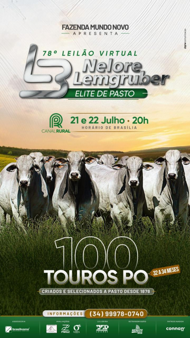 78° Leilão Virtual Lemgruber - Elite de Pasto