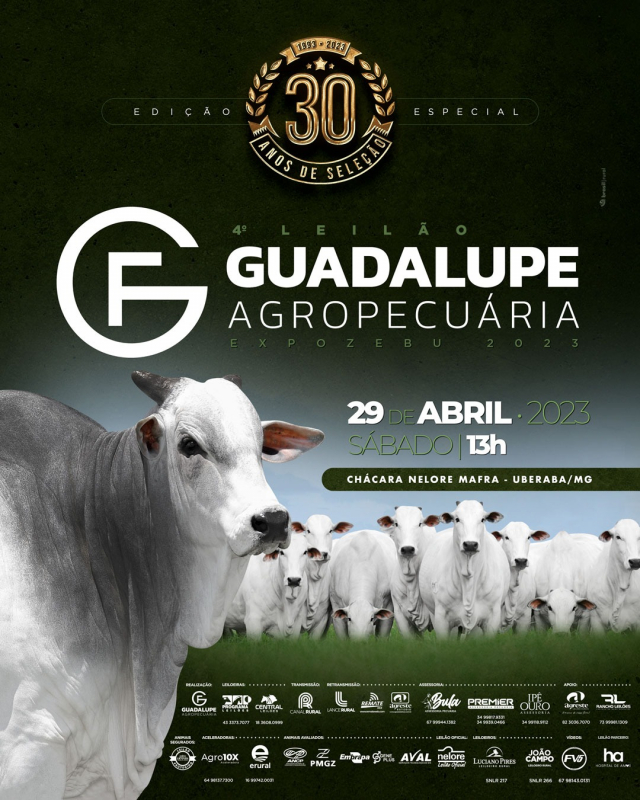 4° Leilão Guadalupe Agropecuária - Expozebu 2023