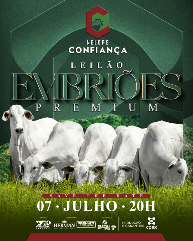 Leilão Embriões Premium - Nelore Confiança