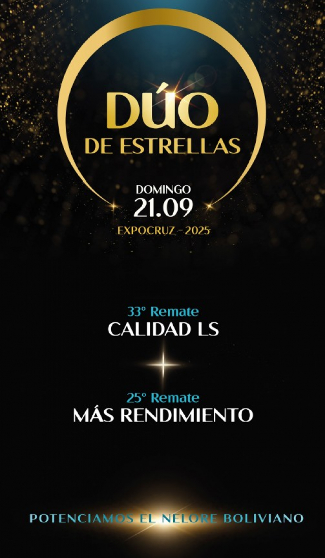 Leilão Dúo de Estrellas - EXPOCRUZ 2025