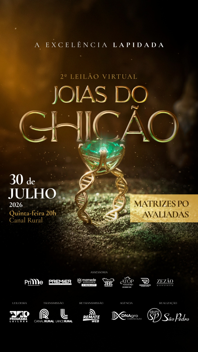2° Leilão Virtual Joias do Chicão