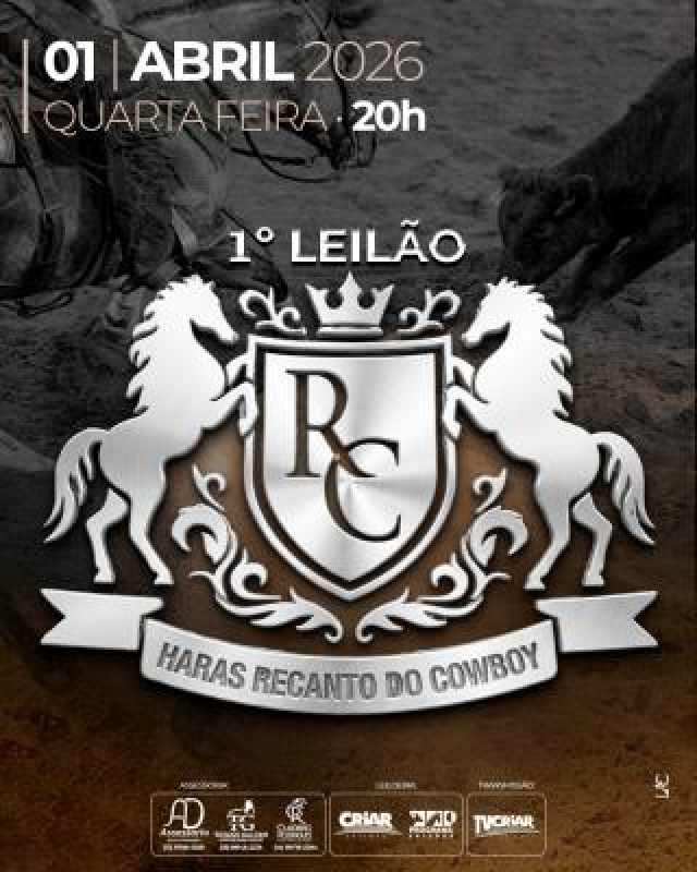 1° Leilão Haras Recanto do Cowboy