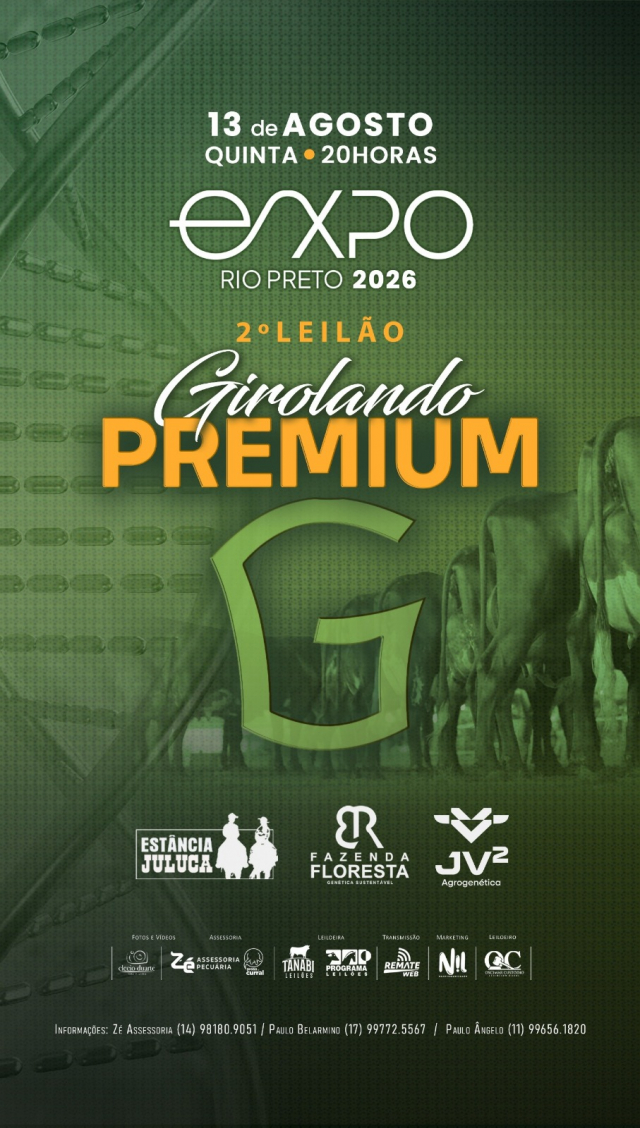2º Leilão Girolando Premium - Expo Rio Preto 2026