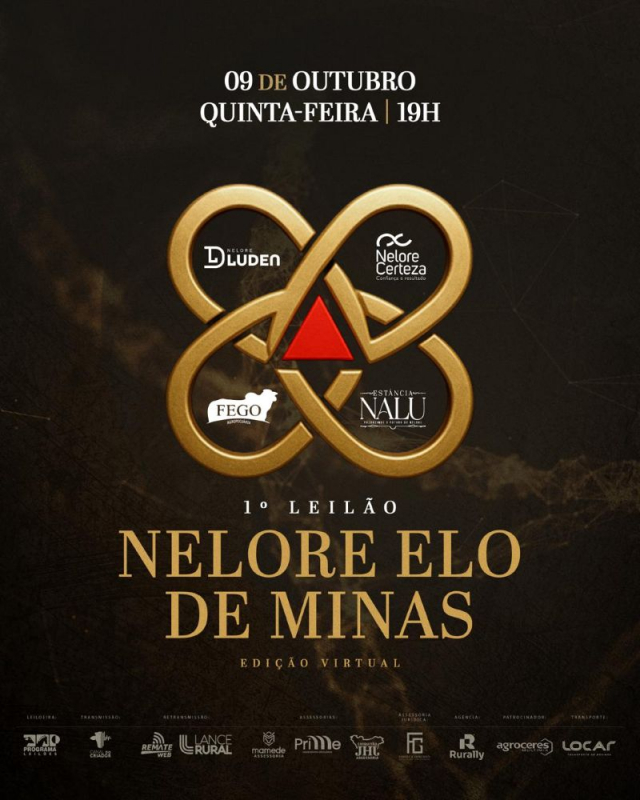1º Leilão Virtual Nelore Elo de Minas