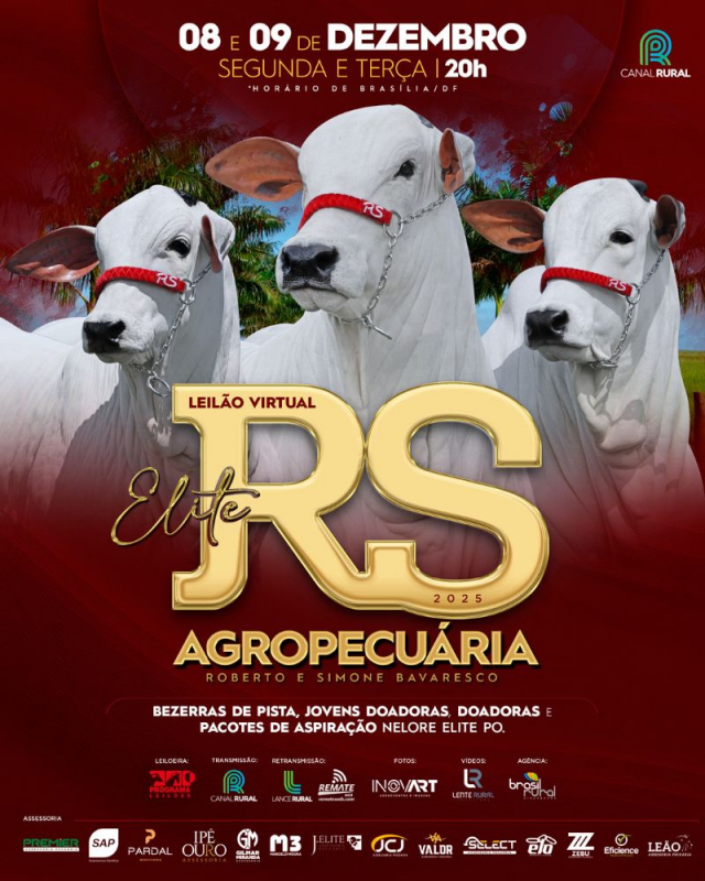 Leilão Virtual Elite RS Agropecuária
