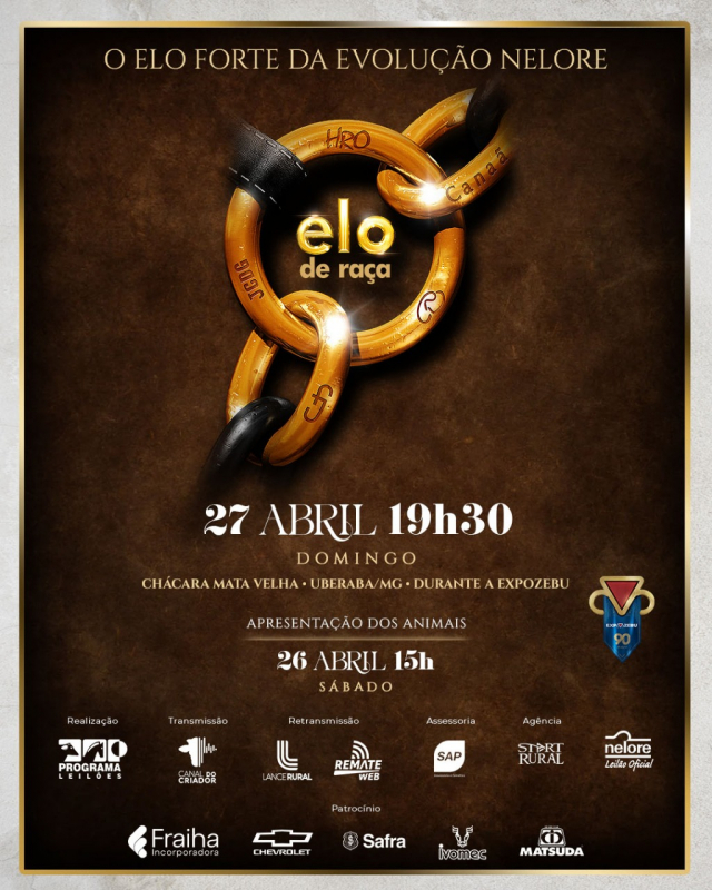 Leilão Elo de Raça - Expozebu 2025