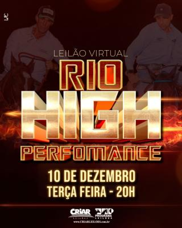 1º Leilão Virtual Rio High Performance