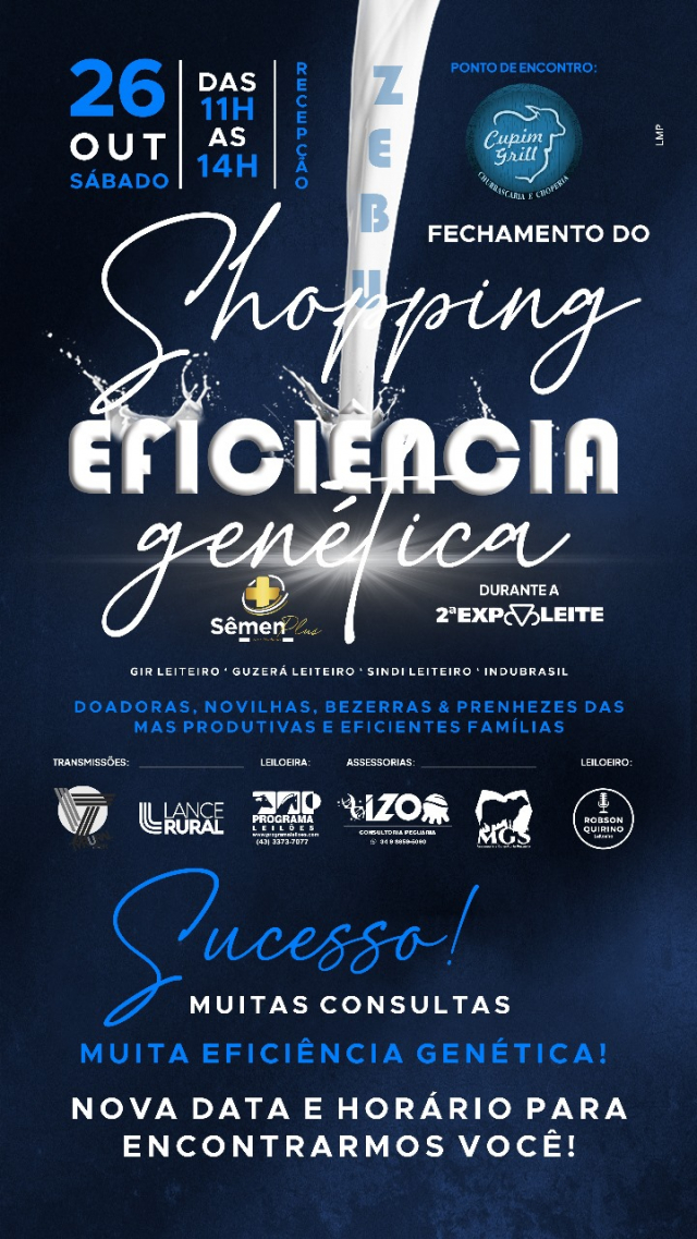 Shopping Eficiência Genetica - Sêmen Plus