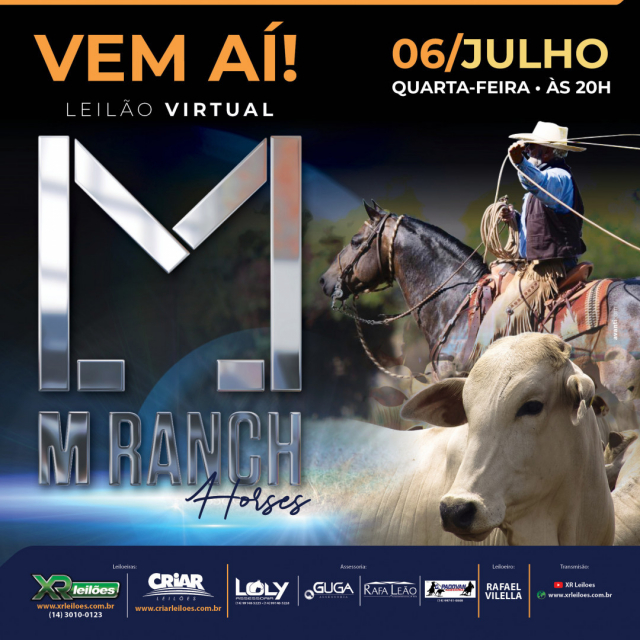 Leilão Virtual M Ranch Horses