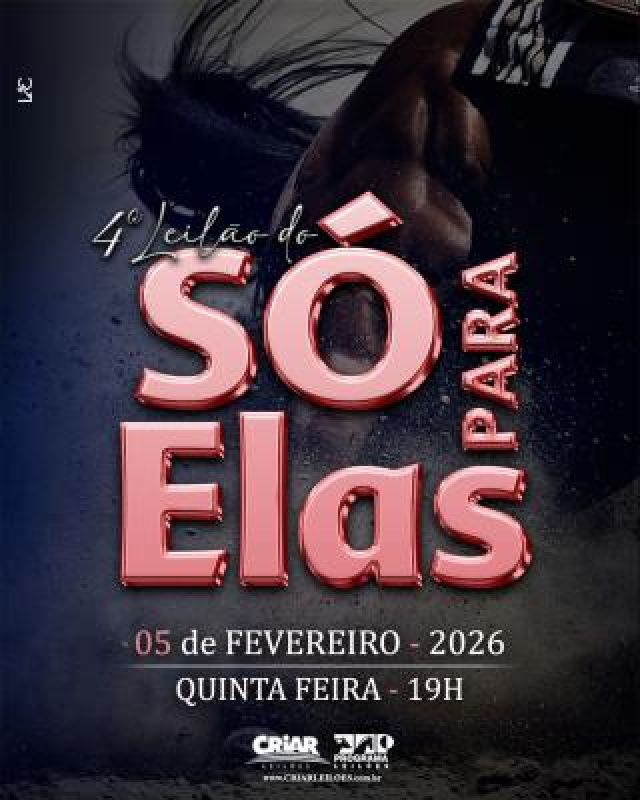 4º Leilão do Só Pra Elas