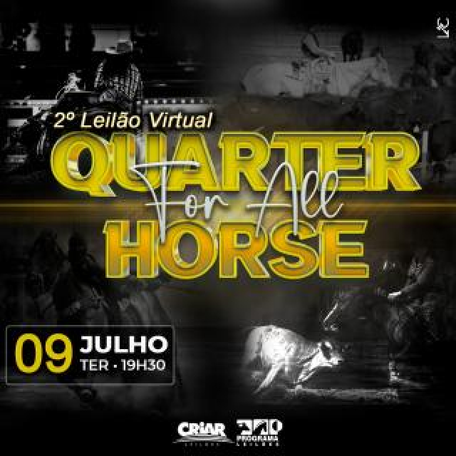 2º Leilão Quarter Horse For All