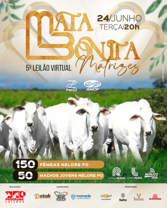 5º Leilão Virtual Mata Bonita - Matrizes