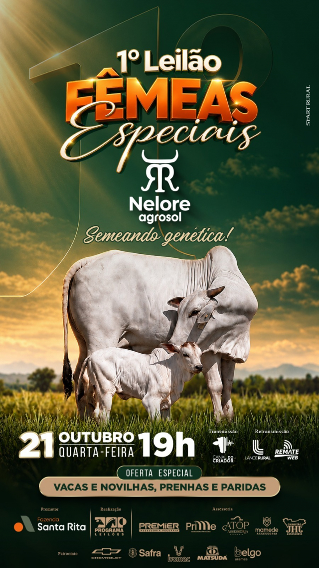 1º Leilão Fêmas Especiais Nelore Agrosol