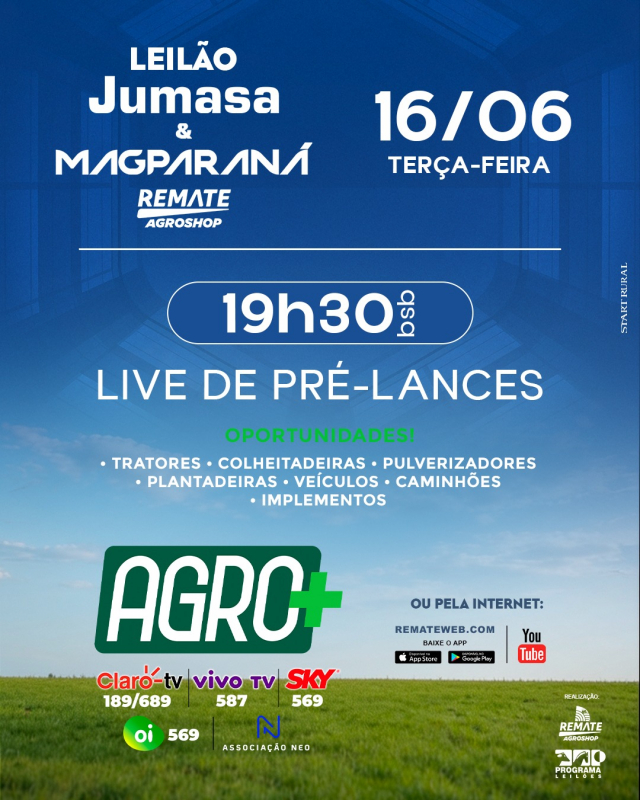 LIVE - 1º Remate MagParaná & Jumasa