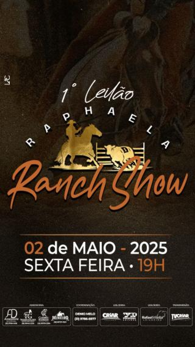 1º Leilão Raphaela Ranch Show