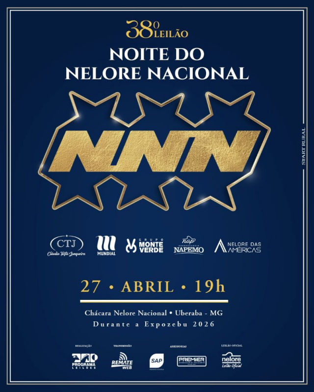 38º Leilão Noite do Nelore Nacional - NNN