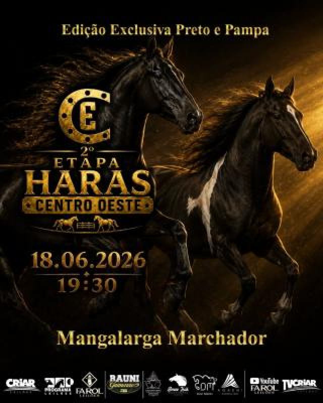Leilão 2ª Etapa Haras Centro Oeste