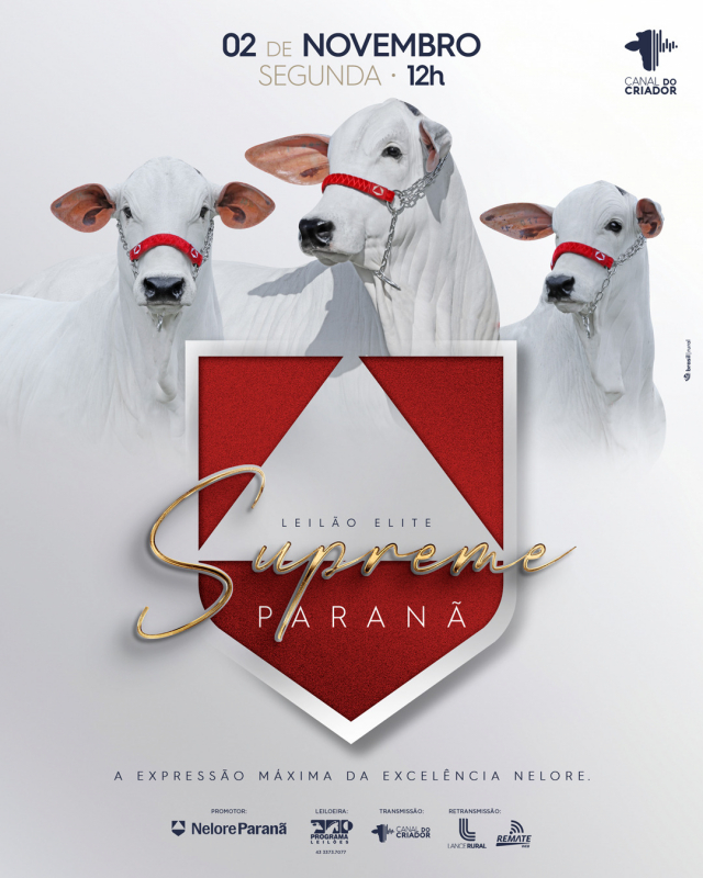 Leilão Elite Supreme Paranã.
