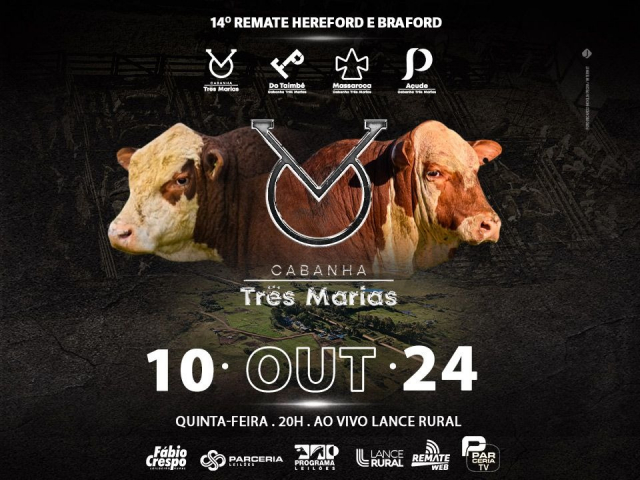 14º Remate Hereford e Braford Cabanha Três Marias