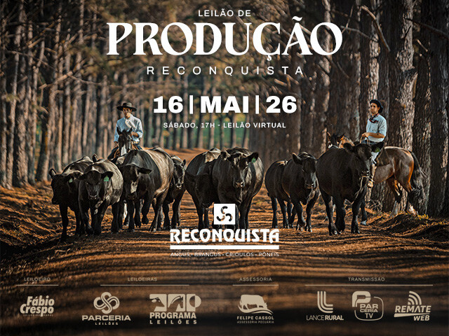 Leilão Virtual de Produção Reconquista