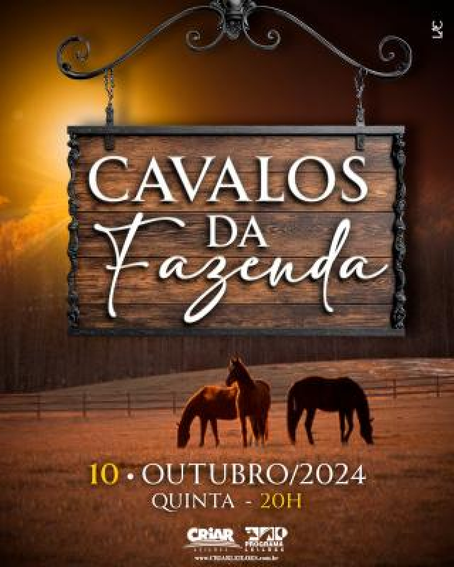 Leilão Virtual Cavalos da Fazenda