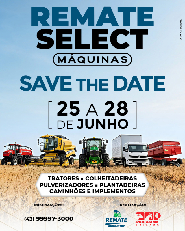 Remate Select Máquinas - 1º Etapa