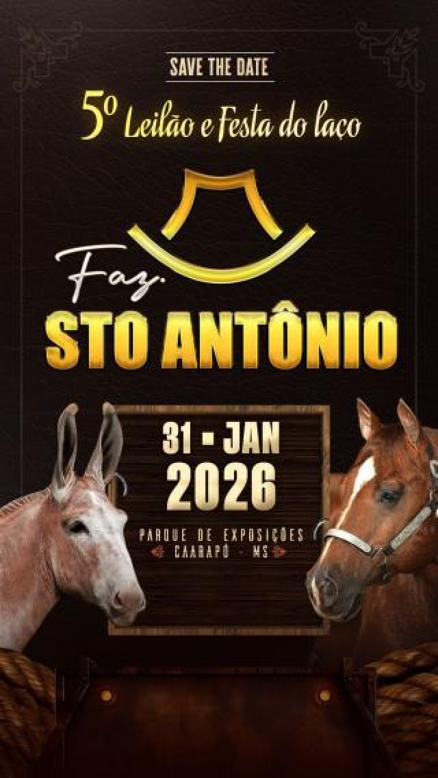 5º Leilão Fazenda Santo Antônio