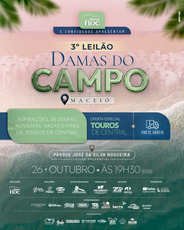 3º Leilão Damas do Campo Nelore Floc
