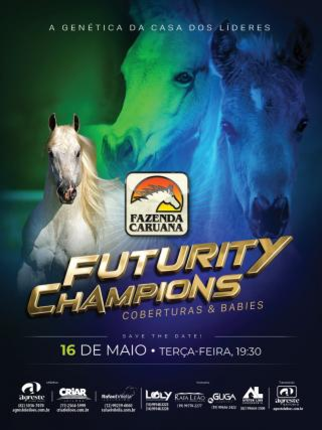 Leilão Futurity Champions - Coberturas e Babies