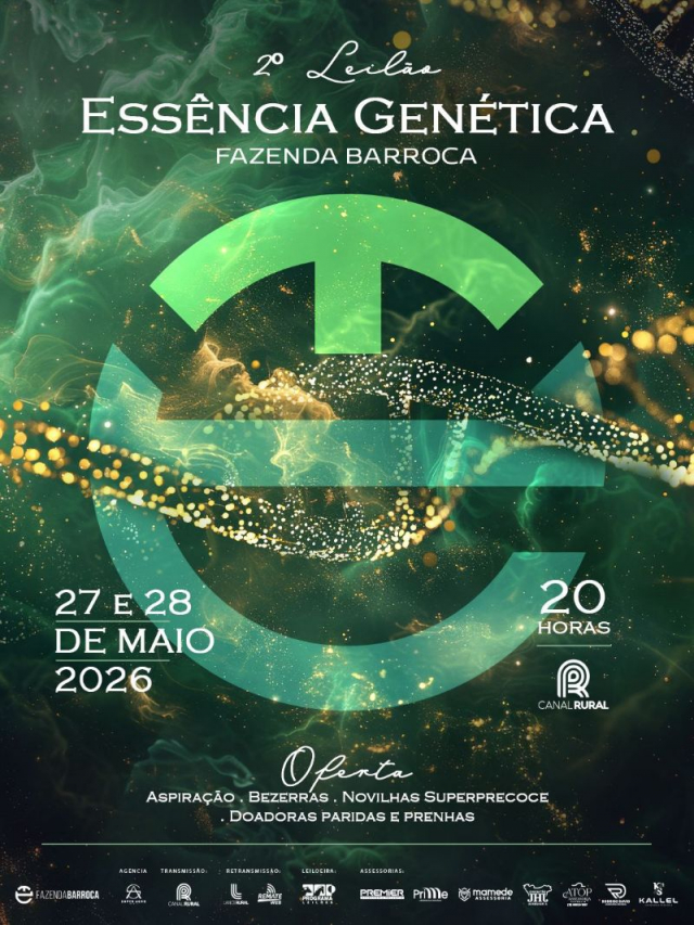 2º Leilão Virtual Essência Genética Fazenda Barroca