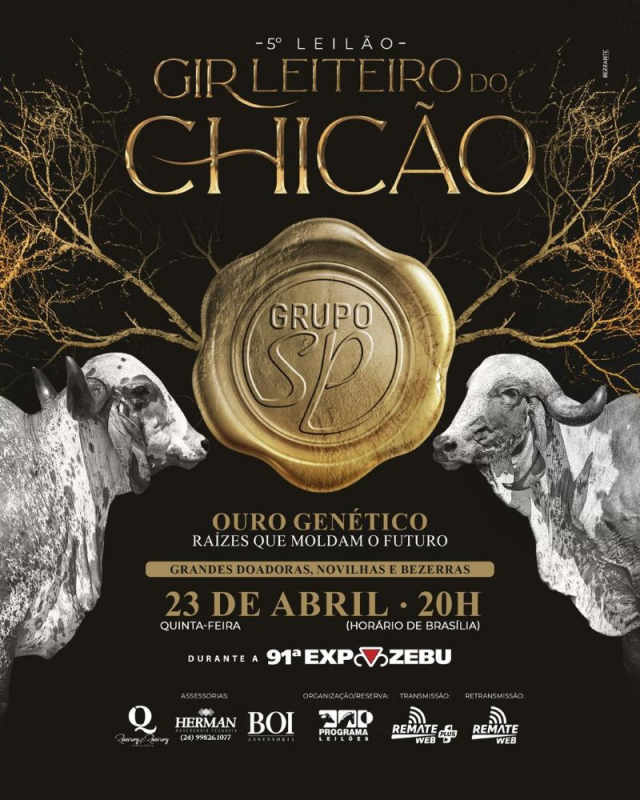 5º Leilão Gir Leiteiro do Chicão - Expozebu 2026