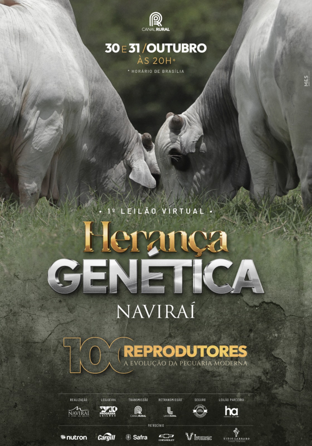 1° Leilão Virtual Herança Genética Naviraí Touros