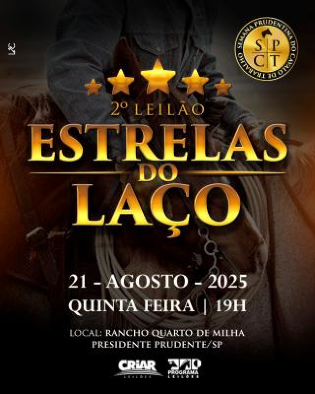 2º Leilão Estrelas do Laço
