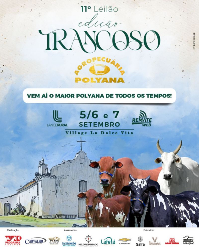 11º Leilão Agropecuária Polyana Nelore Pintado - Edição Trancoso