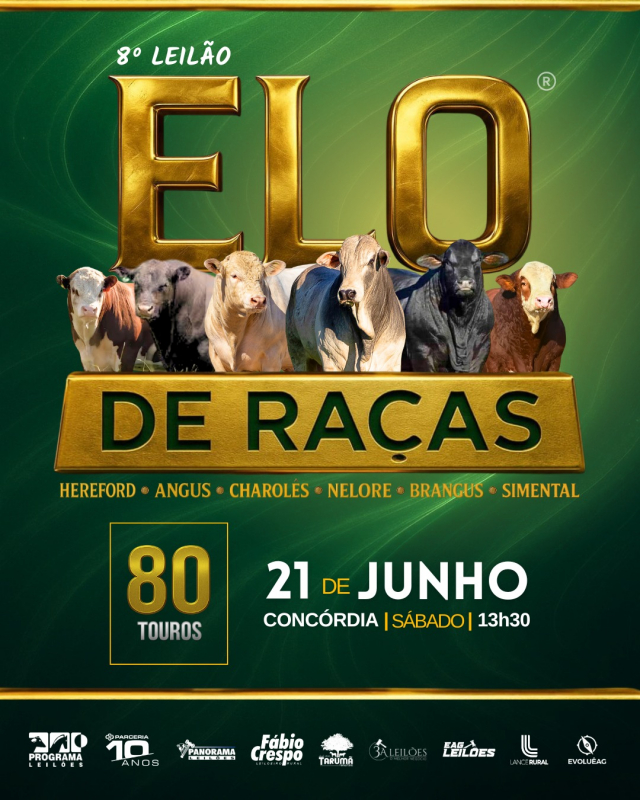 8º Leilão Elo de Raças