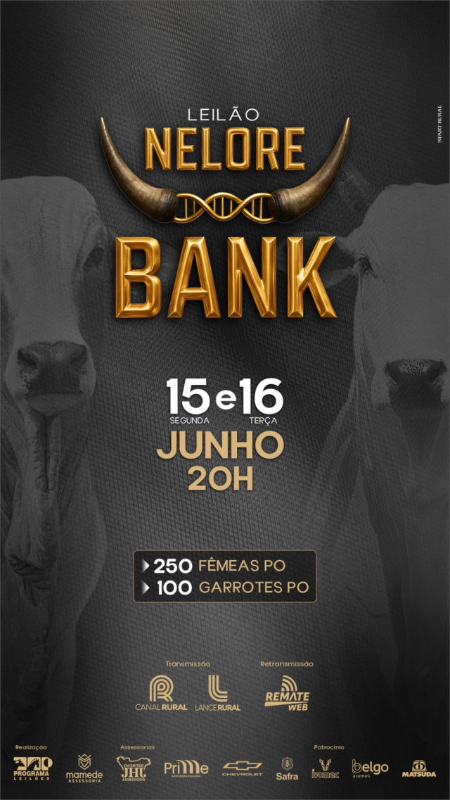 Leilão Nelore Bank - Terça
