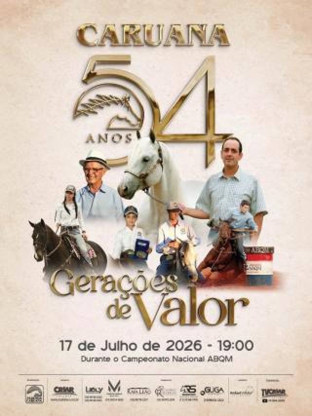 Leilão Caruana 54 Anos Gerações de Valor